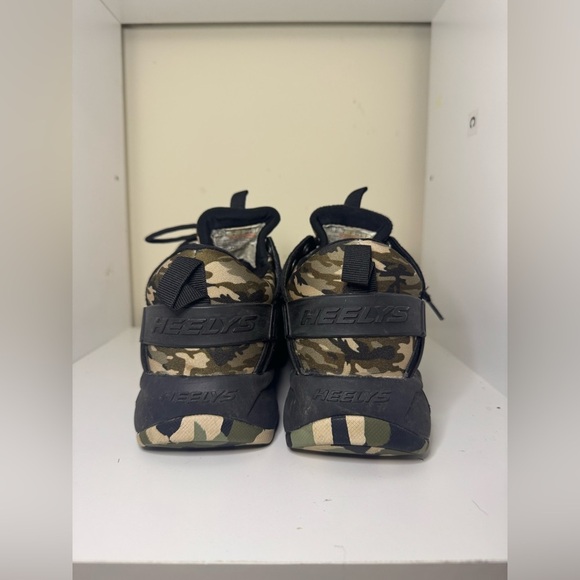 Heelys Force Sneakers Size 5 Youth Camouflage Black Green - Picture 4 of 8